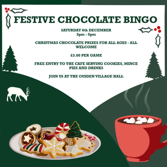 Ousden_village_hall_festive_chocolate_bingo_event